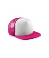 Snapback s rovným kšiltem a síťovinou Beechfield (B645)