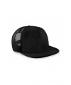 Snapback s rovným kšiltem a síťovinou Beechfield (B645)