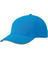 Kšiltovka Light brushed Sandwich Cap Myrtle Beach (MB6541)