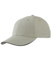 Kšiltovka Light brushed Sandwich Cap Myrtle Beach (MB6541)