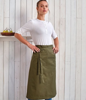 Dlouhá bistro zástěra Premier Workwear (PR158)