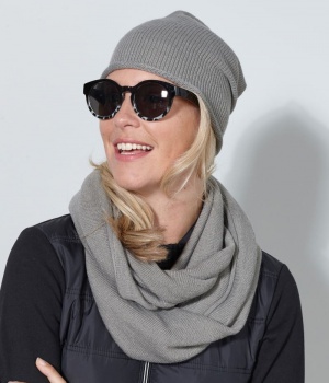 Čepice roll-up beanie Myrtle Beach (MB7990)