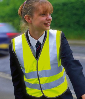 Dětská bezpečností vesta Result Junior Safety Hi-Viz Vest (R021J)