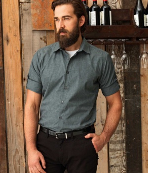 Pánská košile s dlouhým rukávem Premier Workwear (PR217)