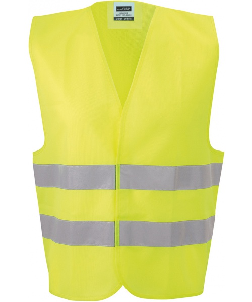 DoRachoty.cz - Vesta James & Nicholson Safety Vest Adults - křiklavě žlutá