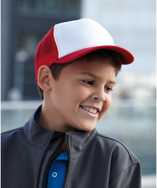 DoRachoty.cz - Kšiltovka Myrtle Beach 5 Panel Polyester Mesh Cap for Kids