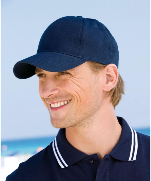 DoRachoty.cz - Kšiltovka Myrtle Beach Brushed 6 Panel Cap