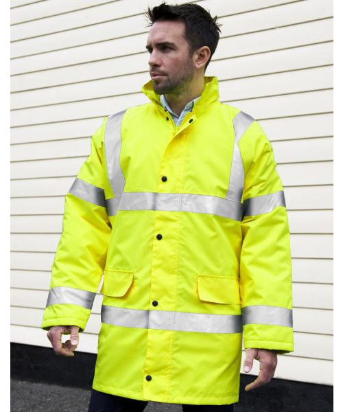 DoRachoty.cz - Bezpečností bunda Result Hi Viz Motorway Coat