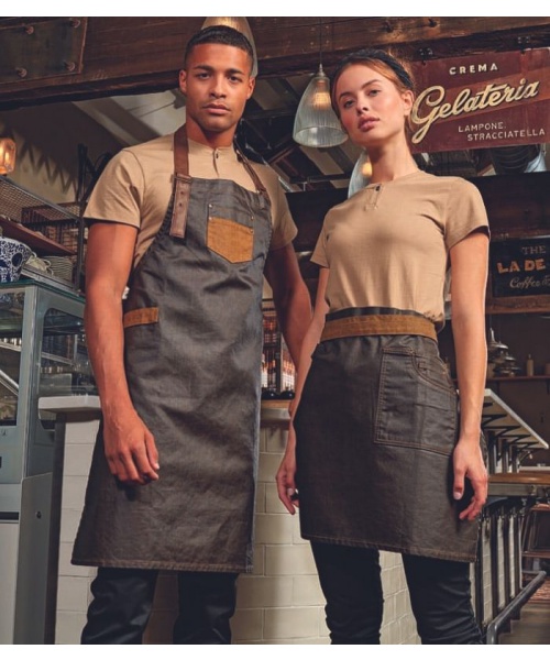 DoRachoty.cz - Bistro zástěra s laclem Premier Workwear (PR136)