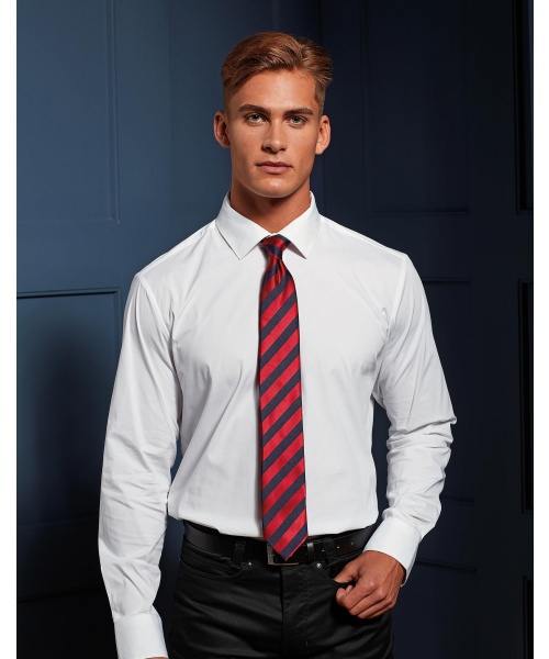 DoRachoty.cz - Pruhovaná kravata Premier Workwear (PR786)