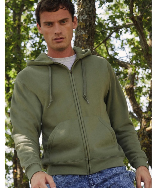 DoRachoty.cz - Pánská mikina s kapucí Fruit of the Loom Hooded Sweat Jacket