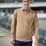 Pánský svetr James & Nicholson Men's V-Neck Pullover